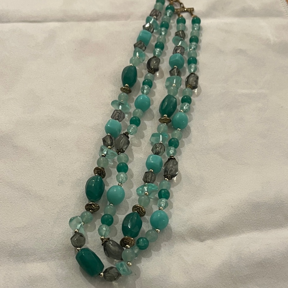 Multi-Strand Beaded Necklace